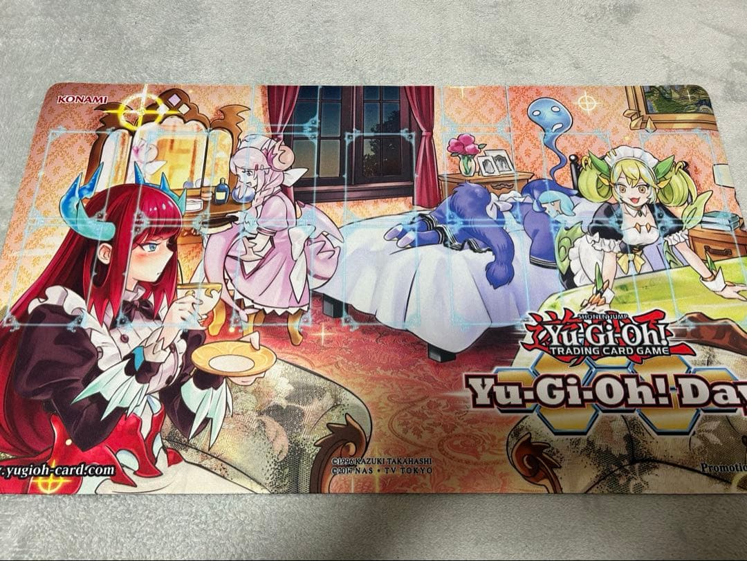 遊戯王 ドラゴンメイド デッキ フルレア プレイマット センターマーカー