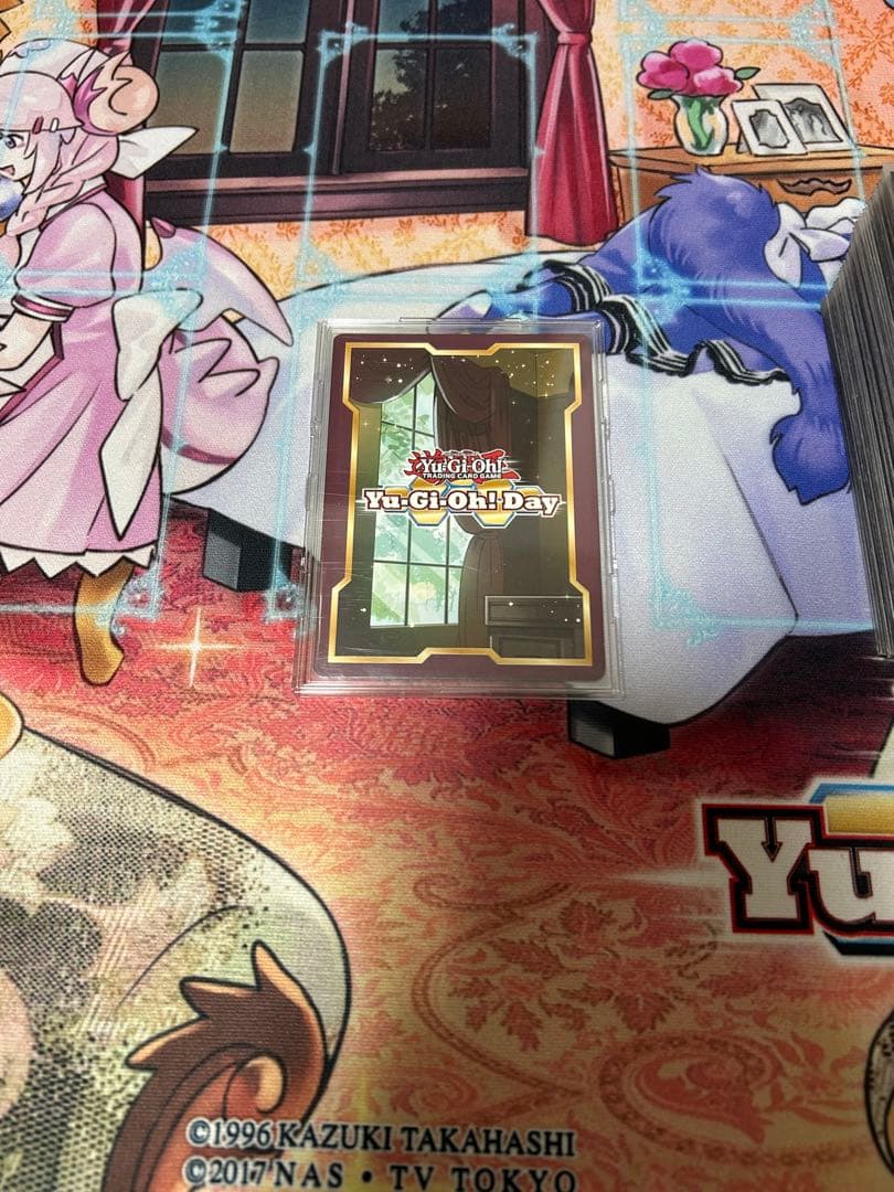 遊戯王 ドラゴンメイド デッキ フルレア プレイマット センターマーカー