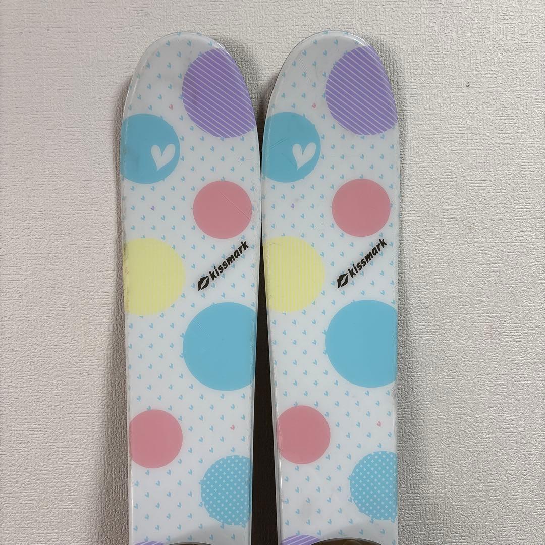 レディースショートスキーセット　Kissmark 99cm Hart 23cm