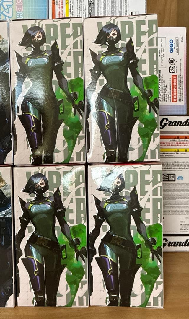 ヴァイパー ×4フィギュアVALORANT