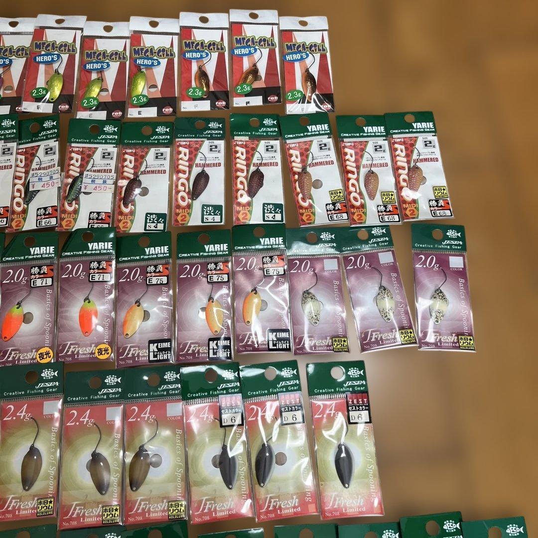 新品未使用　YARIE ヤリエ　エリア用スプーン　2g以上限定　114個セット