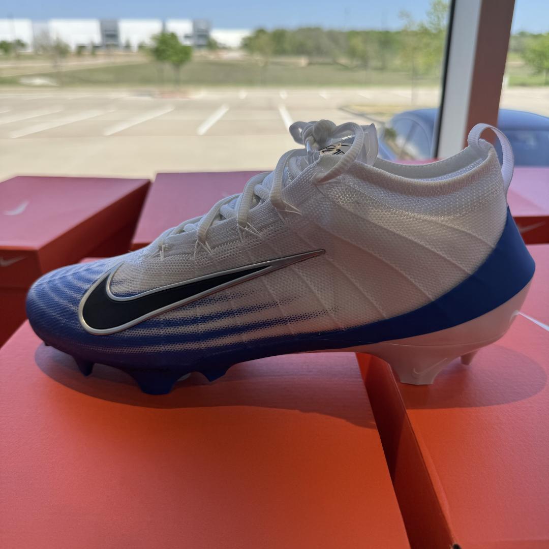 NIKE アルファメナス4 スパイク 白青 10