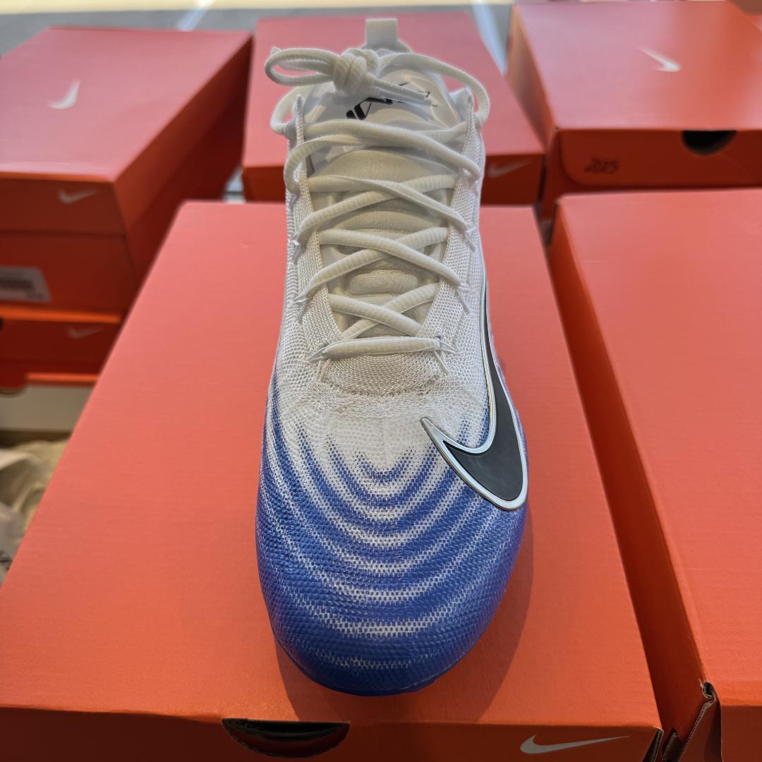 NIKE アルファメナス4 スパイク 白青 10