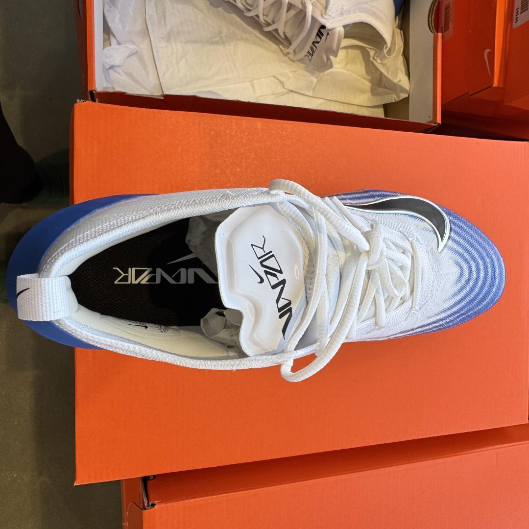 NIKE アルファメナス4 スパイク 白青 10