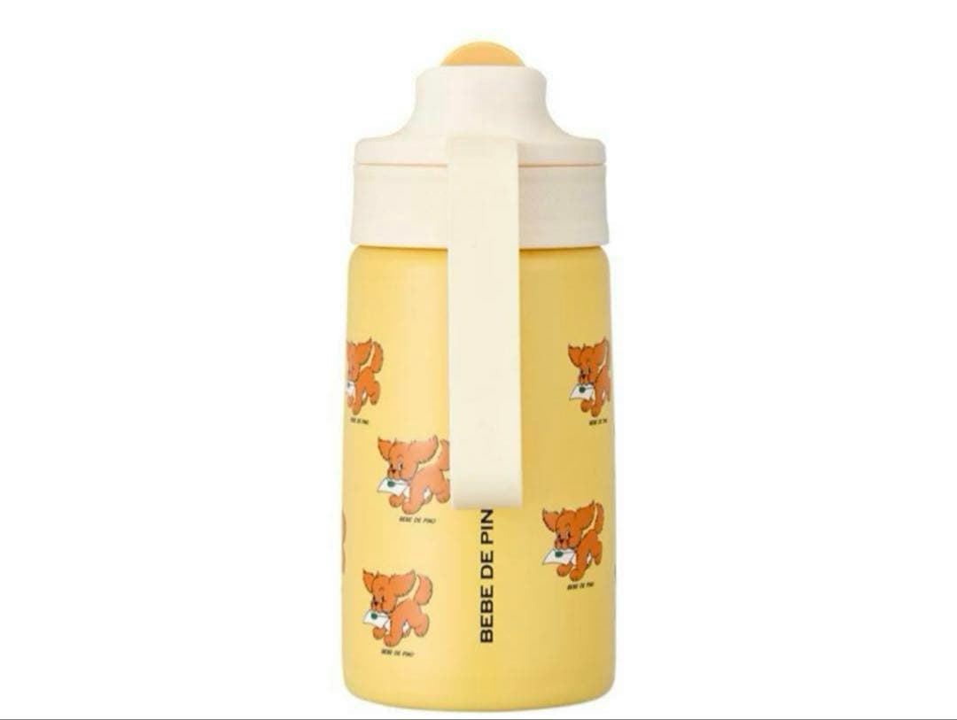 韓国スタバ　コラボ　ニキイエローコールドカップ 370ml