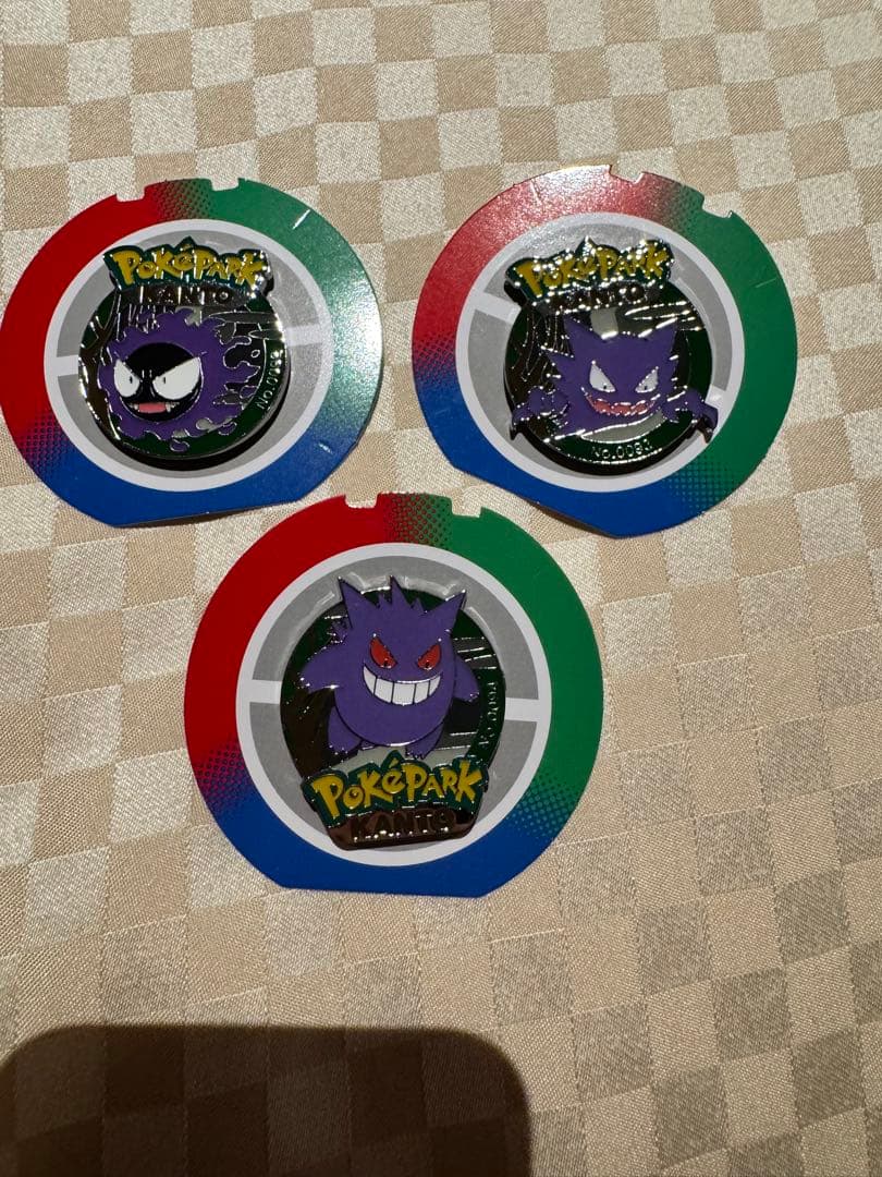 ポケパークカントー　ピンズ　ゲンガー　ゴースト　ゴース
