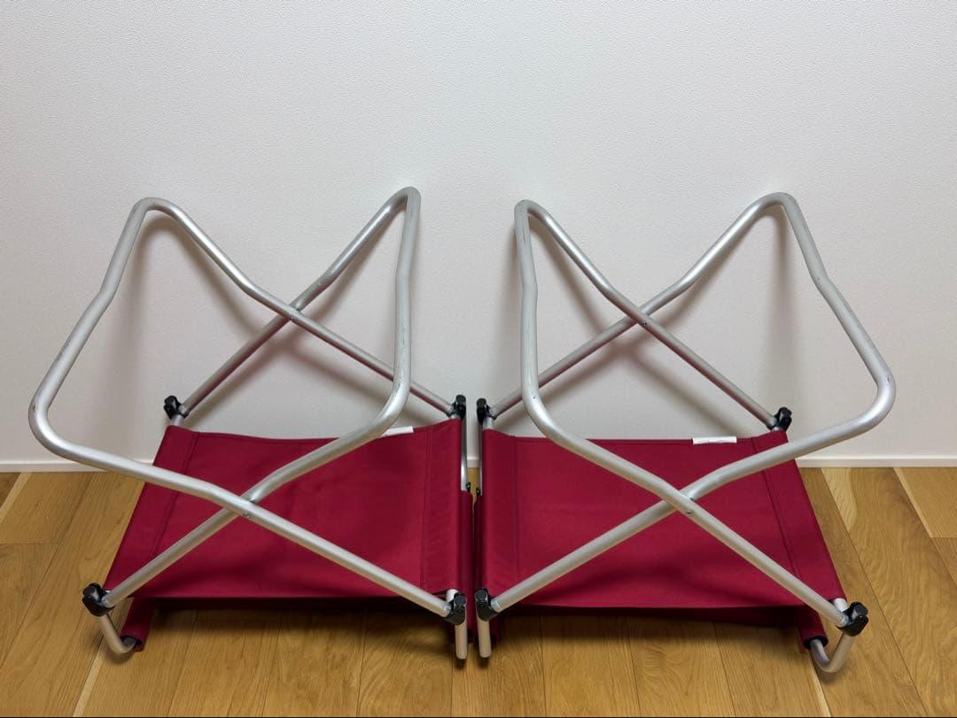スノーピーク　FDチェアワイドRD LV-077RD　4脚セット　④