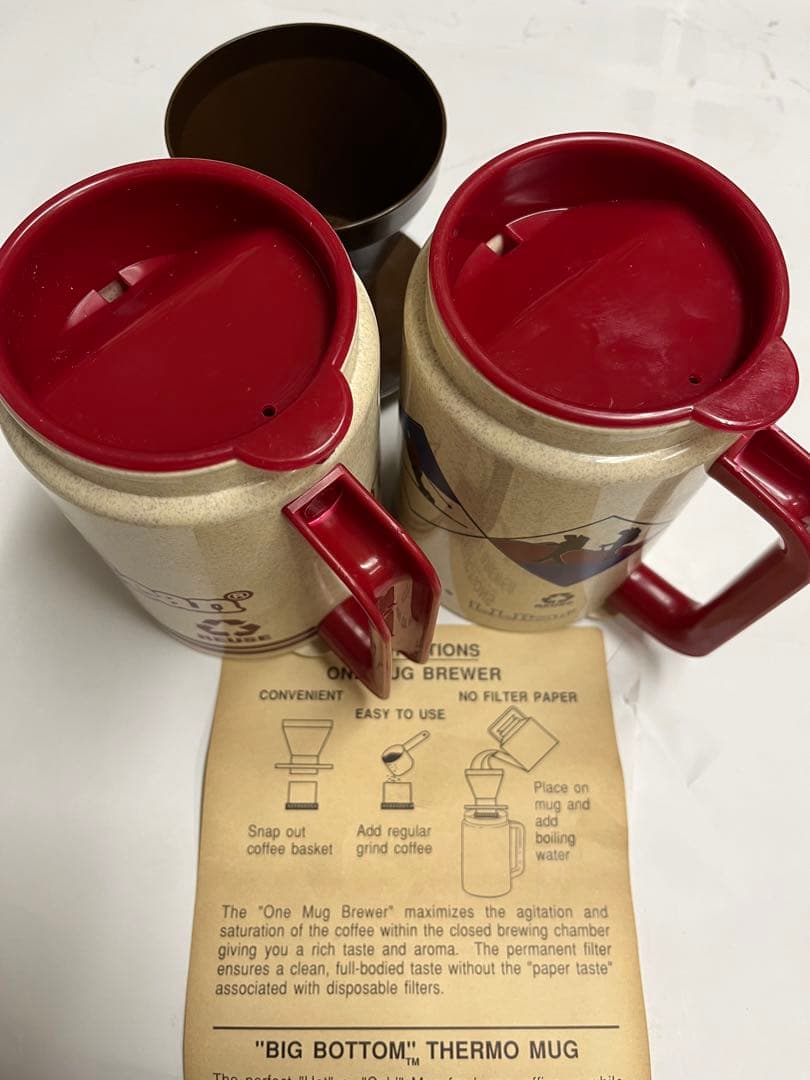 90s.L.L.Bean コーヒーマグとドリッパーセット