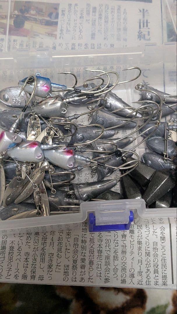 ジグスピナー セット シンカー ロックフィッシュ
