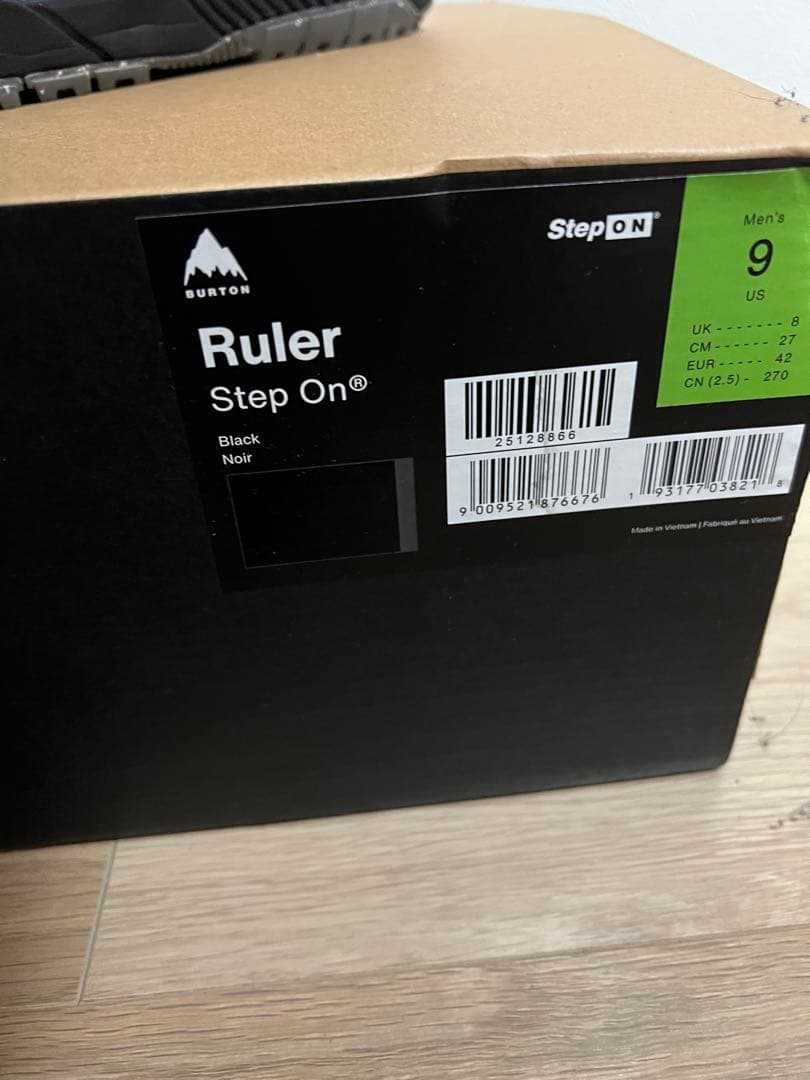 【美品】Burton Step On ステップオン Ruler 27cm