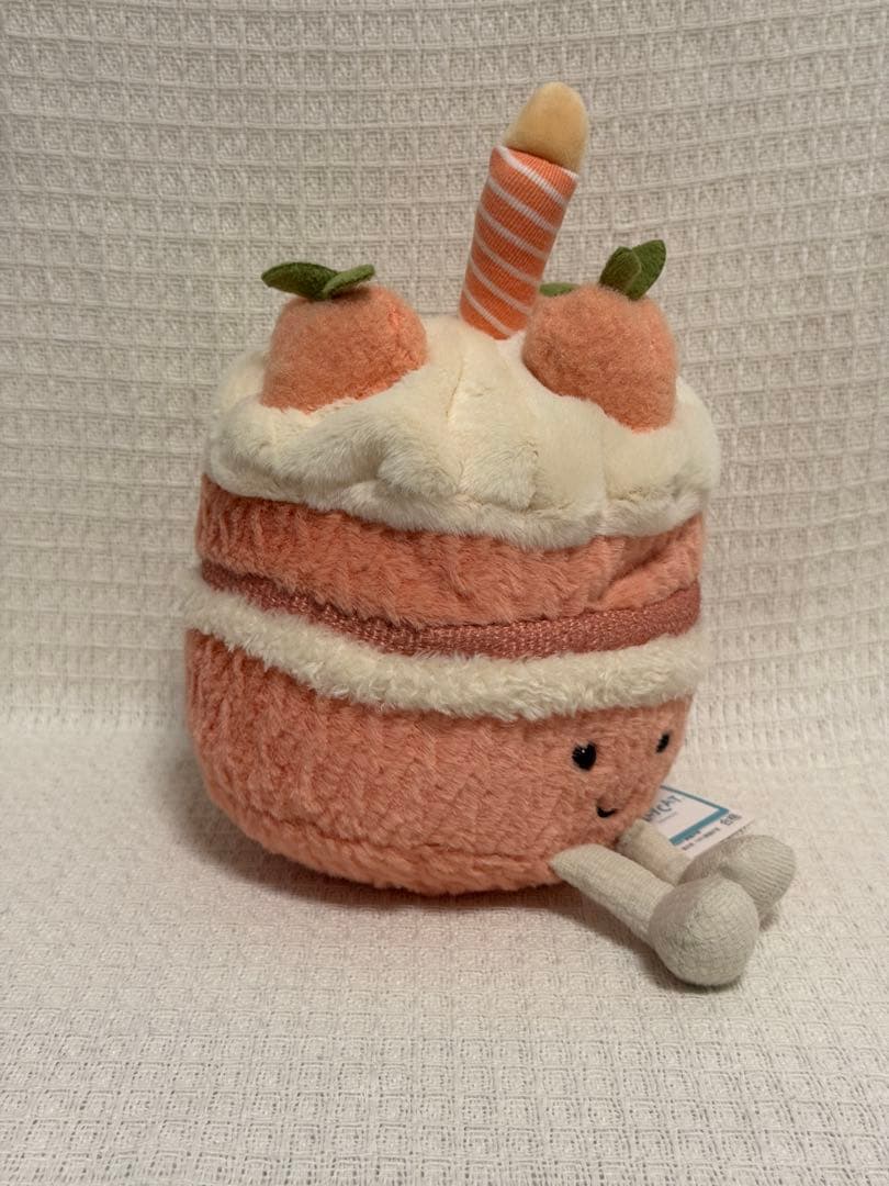  Melbie Peach Cake上海限定ケーキ ぬいぐるみ