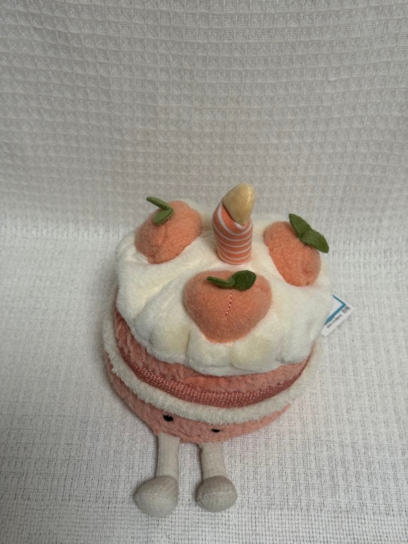  Melbie Peach Cake上海限定ケーキ ぬいぐるみ