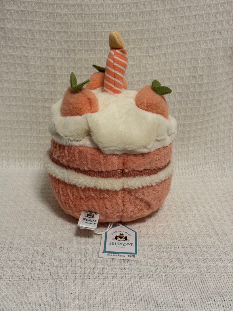  Melbie Peach Cake上海限定ケーキ ぬいぐるみ