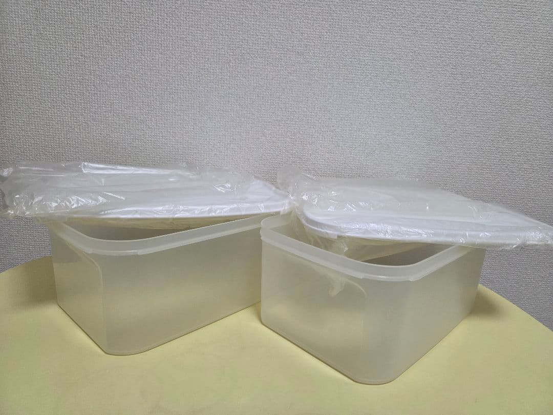 【新品・未使用】タッパーウェア MMワイド #2 (すのこ付) 2個セット