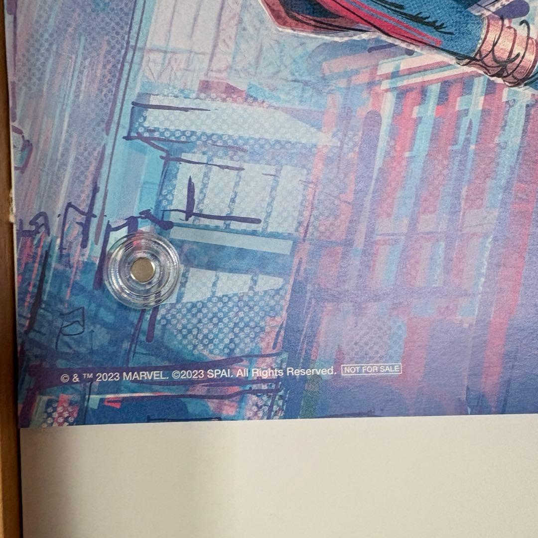 スパイダーバース　試写会頒布ポスター