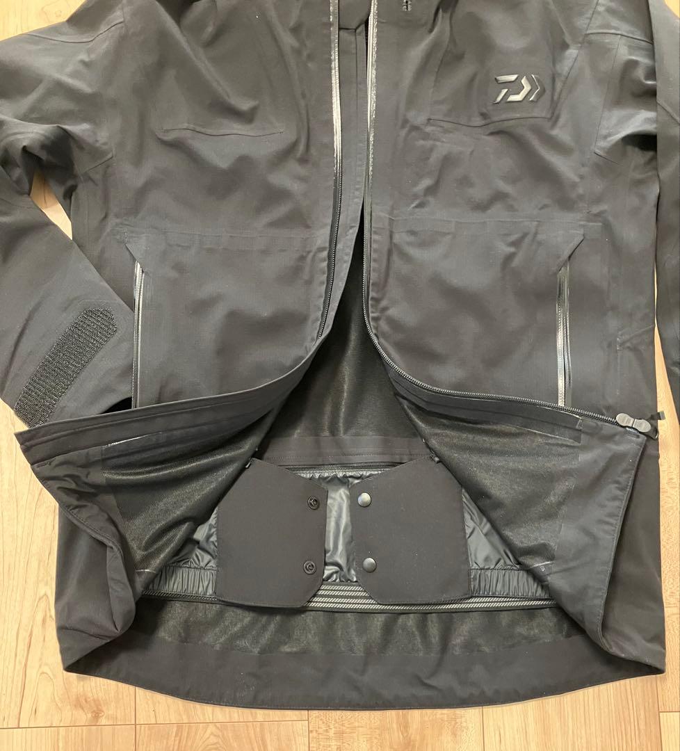 Daiwa ブラック レインジャケット