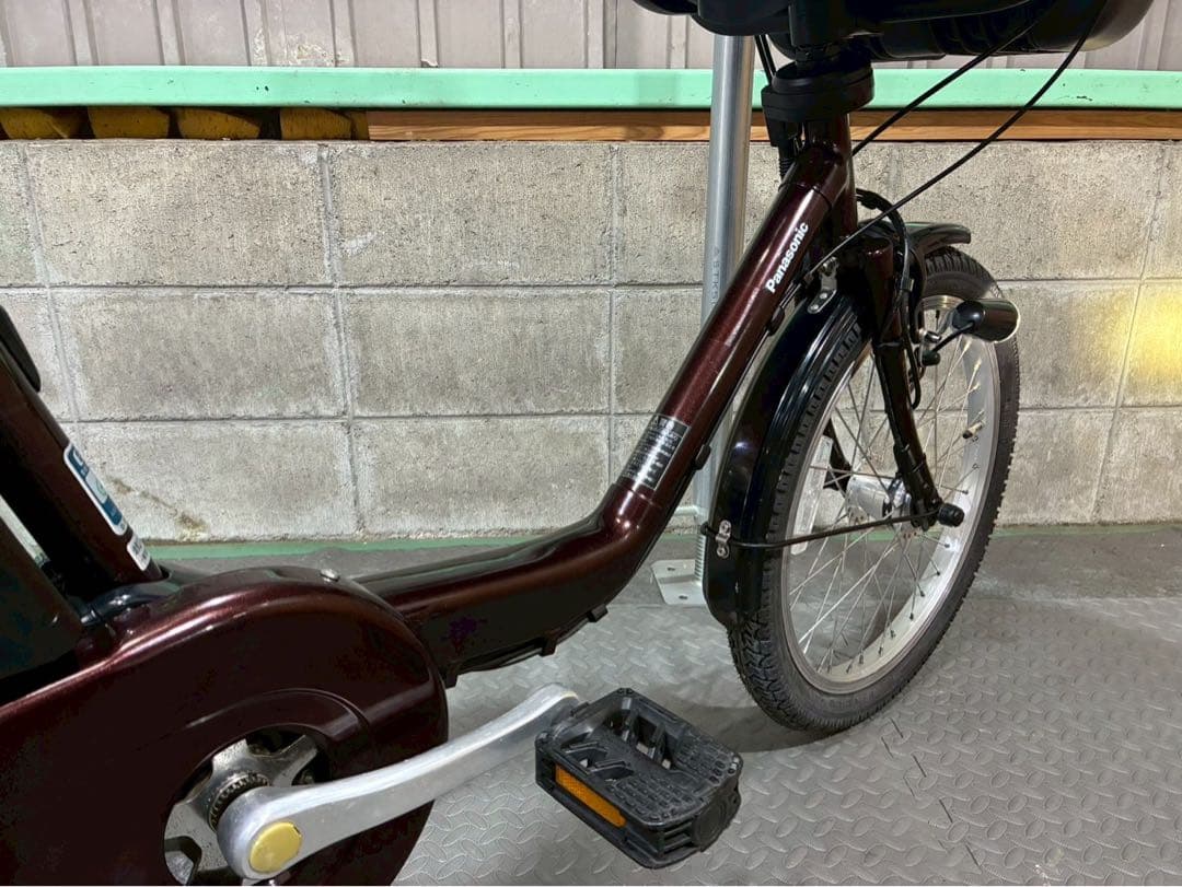 №4871 電動自転車 パナソニック ギュット 20インチ ブラウン