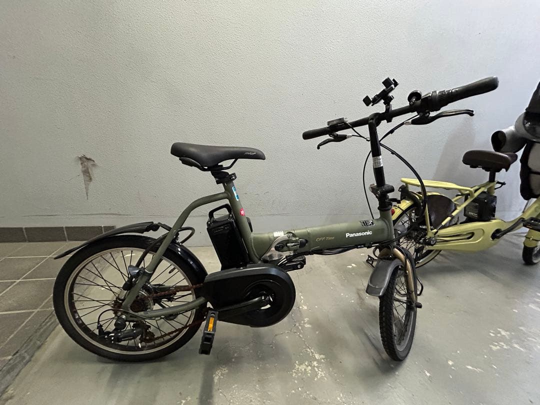 パナソニック　OFF　TIME　折り畳み電動自転車