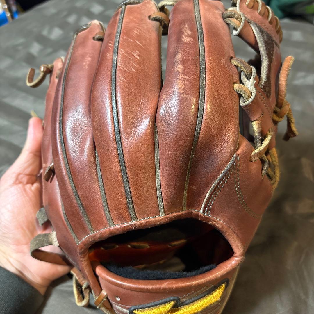Mizuno 硬式グローブ ブラウン