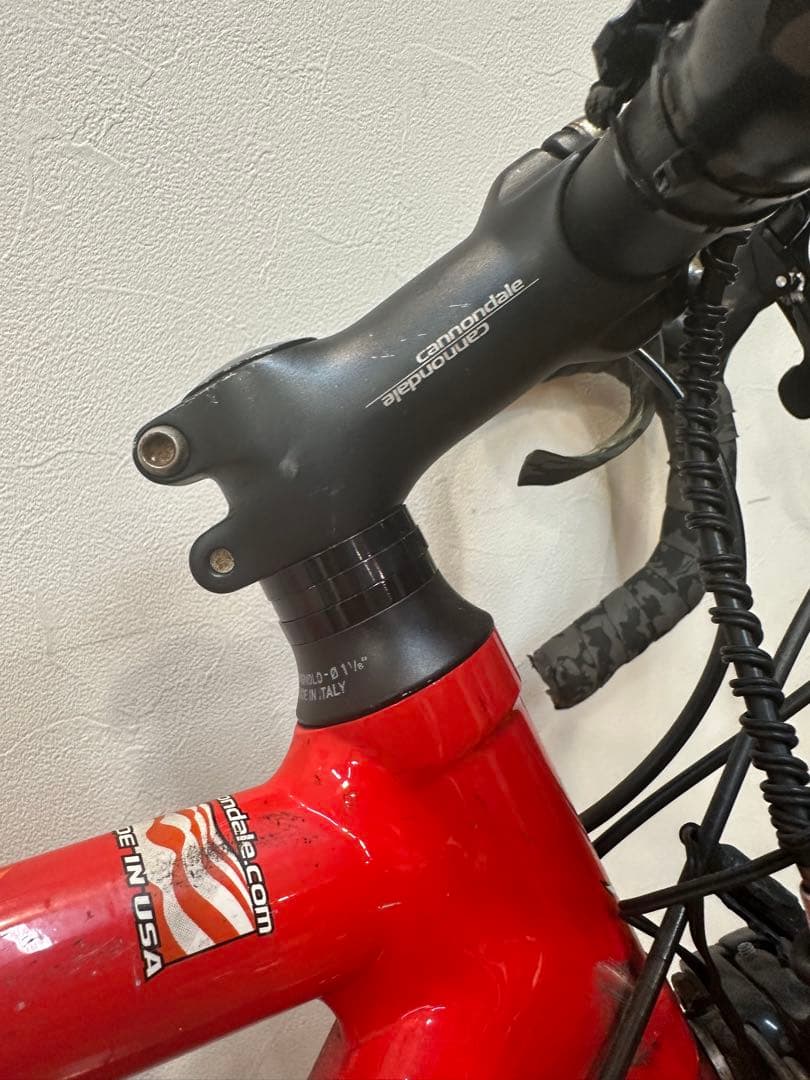 Cannondale USA ロードバイク本体、付属チューブ付き