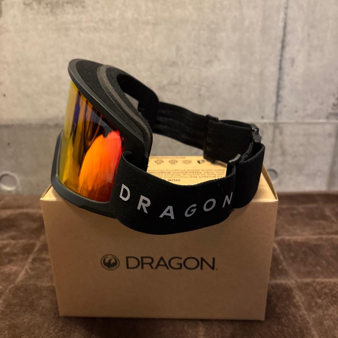 未使用　25-26 DRAGON ドラゴン DX3L 調光　ルーマレンズ　RED