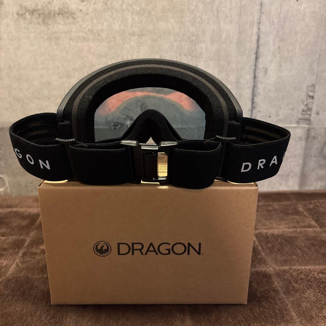 未使用　25-26 DRAGON ドラゴン DX3L 調光　ルーマレンズ　RED