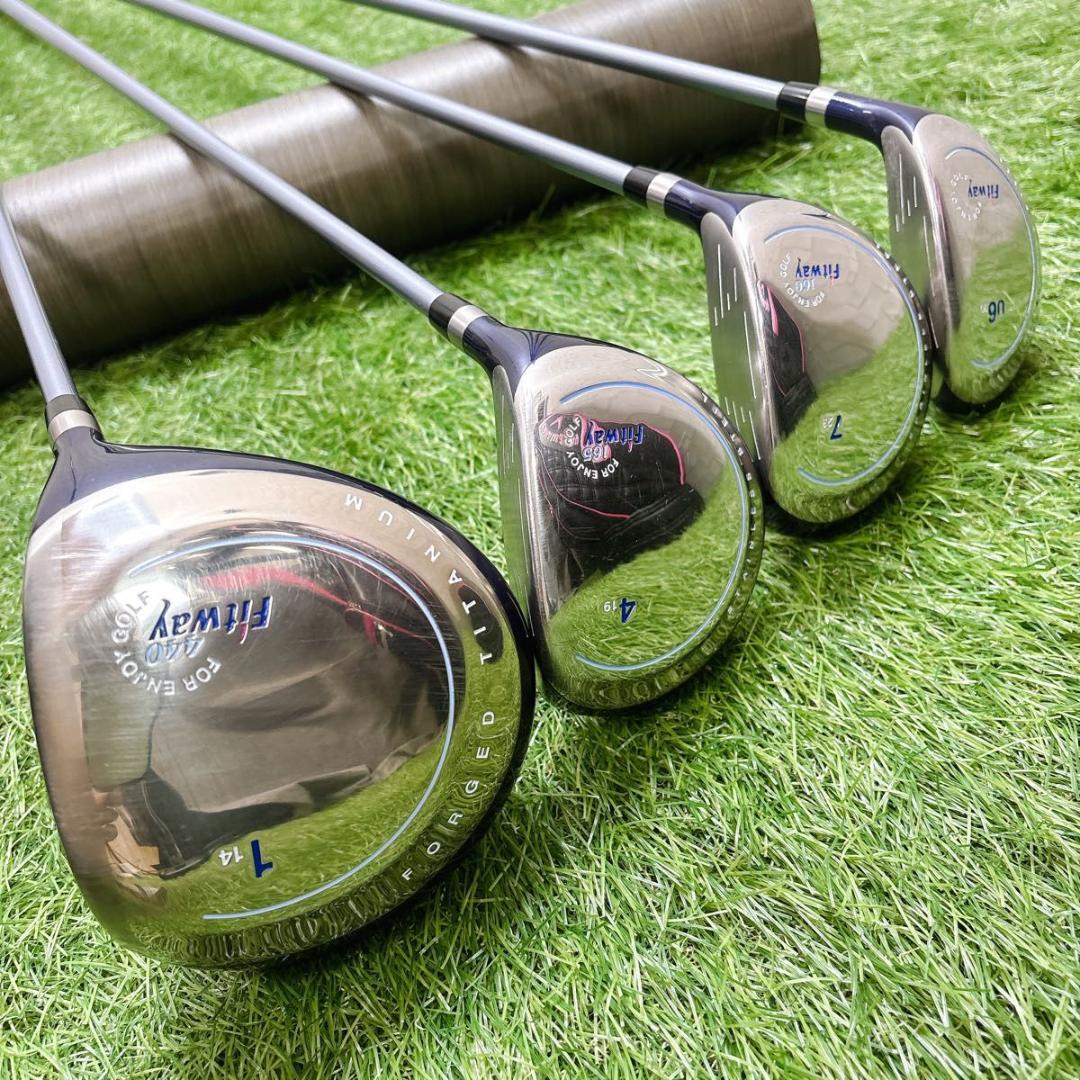 キャロウェイ Fitway レディースゴルフ 9本 L 右利き 初心者向け