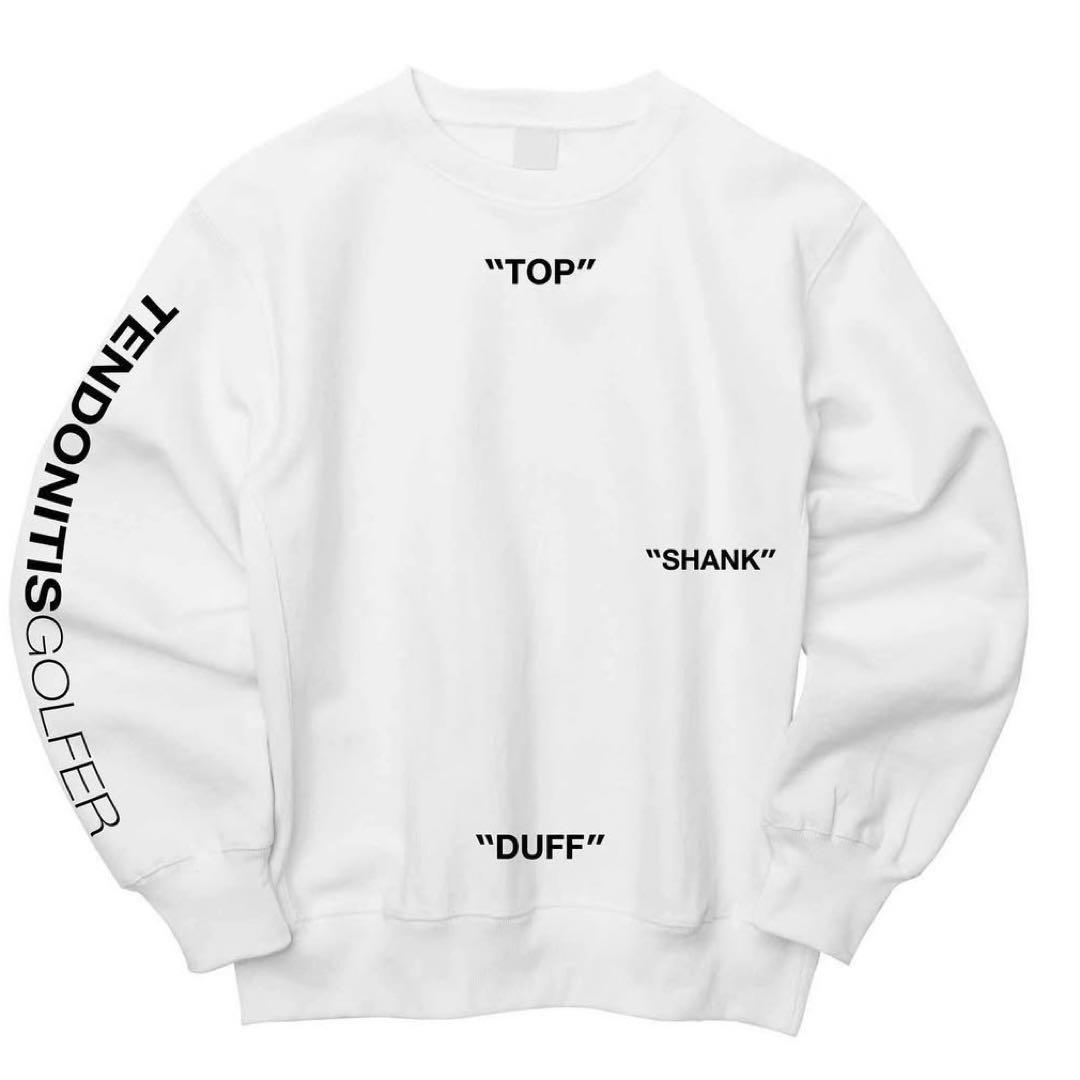 ★ ANTI DIRTY GOLFER CLUB スウェット 白 XXL