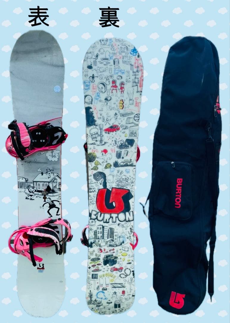 Burton jeremy jones バートン スノーボード 板 セット