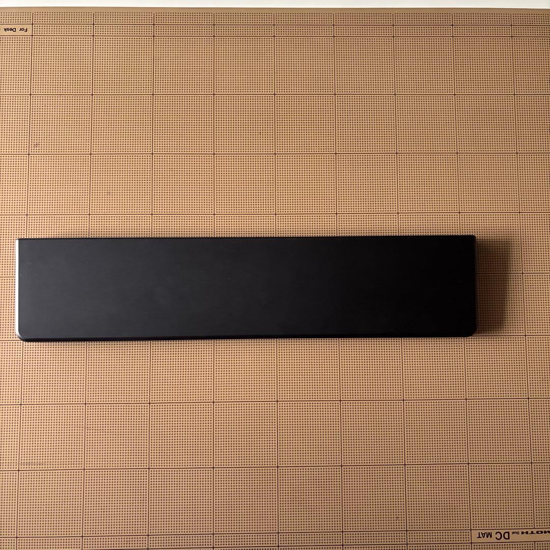 レアアルミニウム無垢1.5kgパームレストリストレストアルミインゴットキーボード