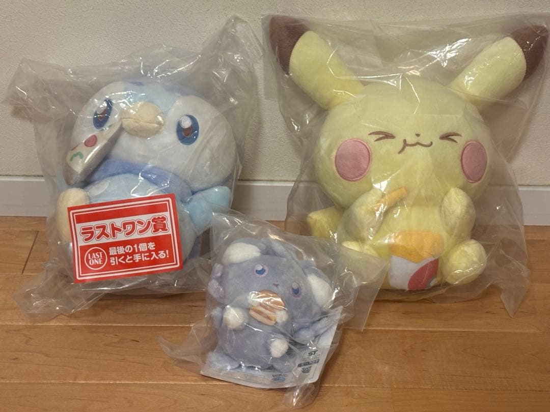 ひ*か様 一番くじ　ポケピース　ぬいぐるみまとめ