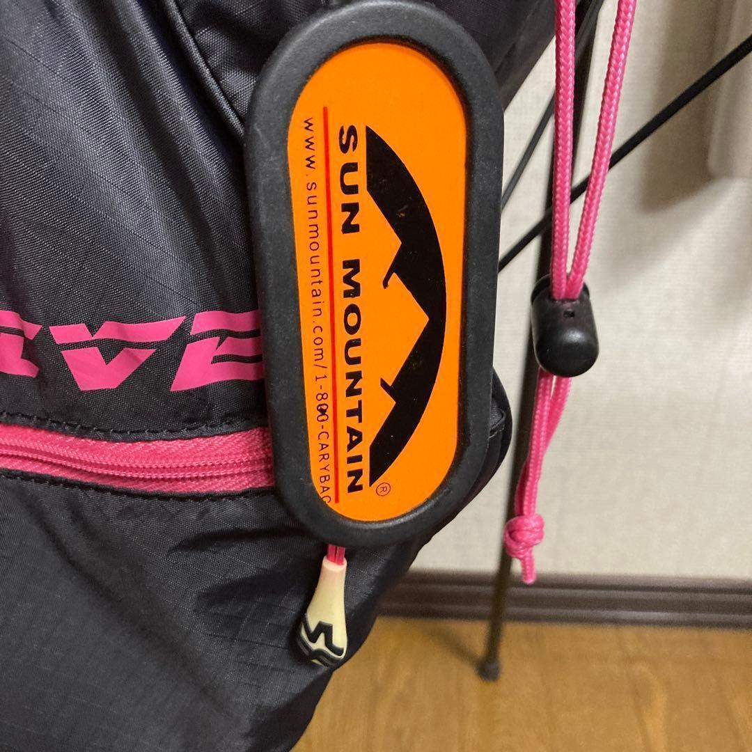 『超軽量』サンマウンテン　スタンド式キャディーバッグ