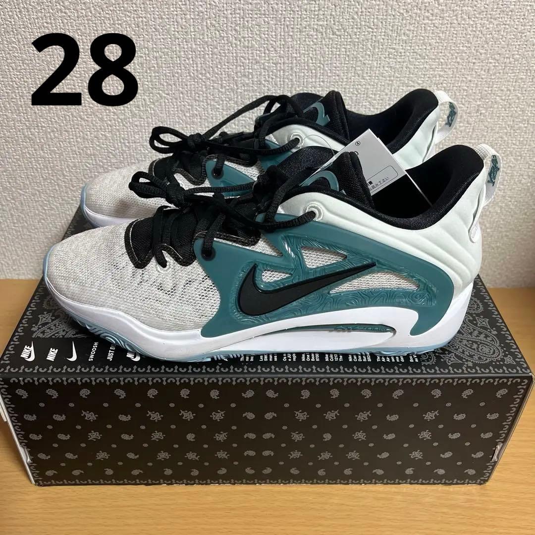 新品 NIKE KD15 EP 白 28cm