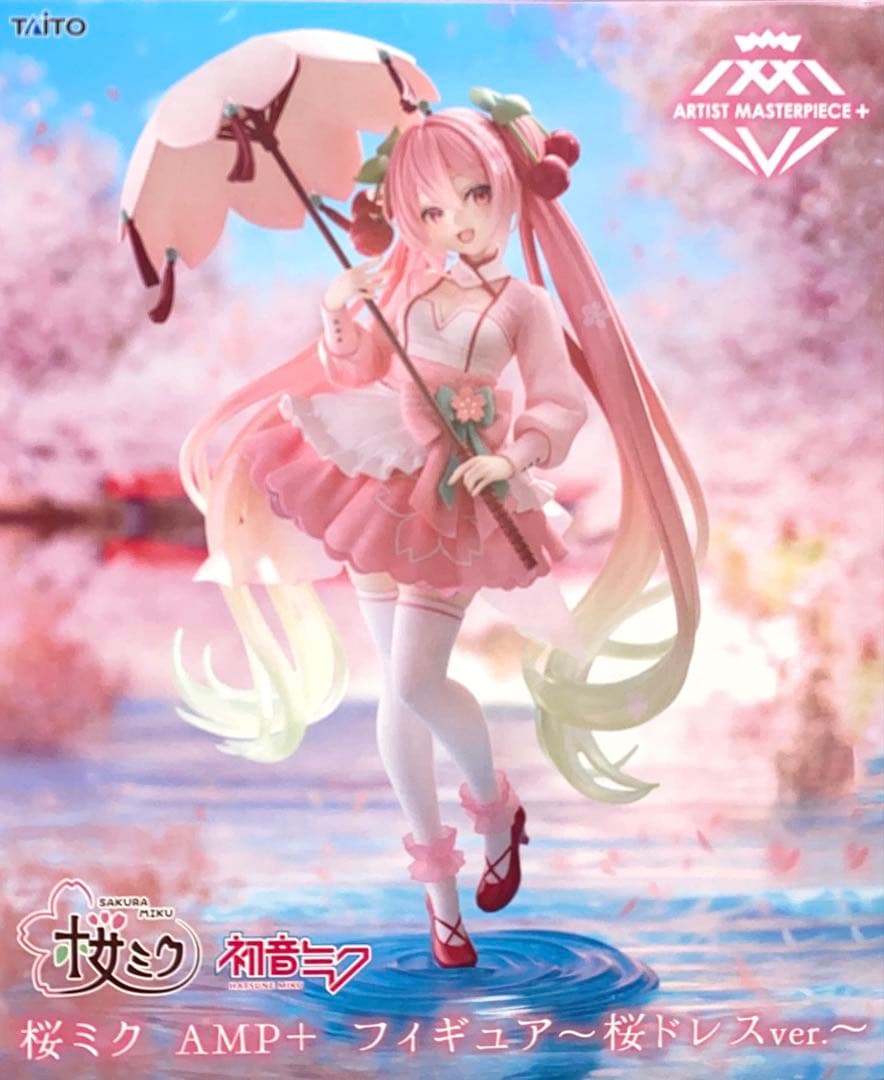 初音ミク 桜ミク AMP+フィギュア 〜桜ドレスver. 〜6個セット