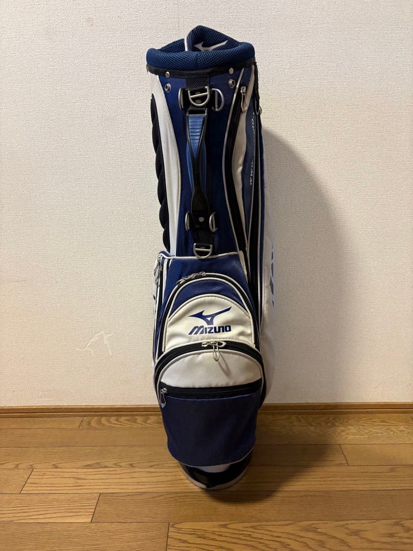 MIZUNO キャディバッグ & クラブスタンド 2個セット