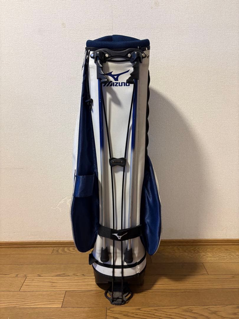 MIZUNO キャディバッグ & クラブスタンド 2個セット