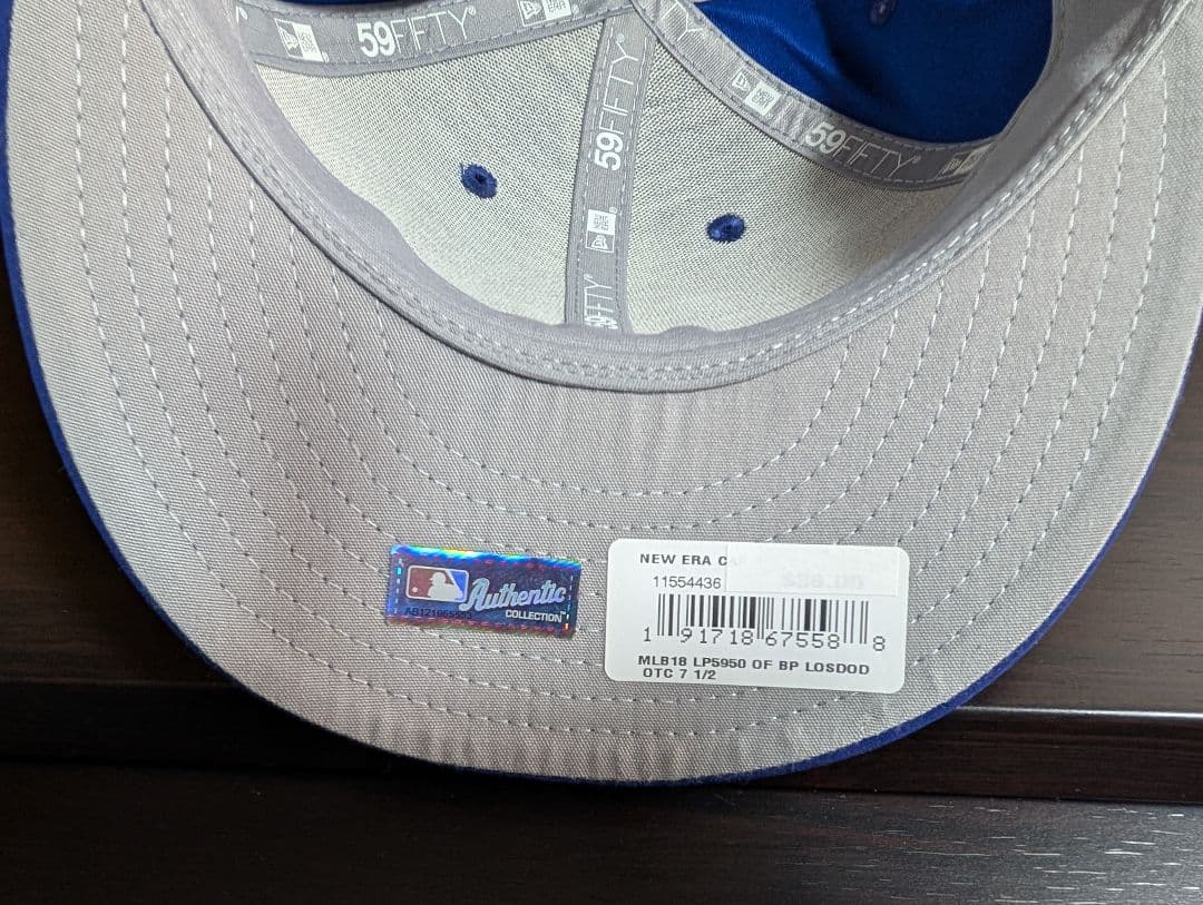 ドジャースキャップ Dロゴ New Era 59FIFTY 7 1/2