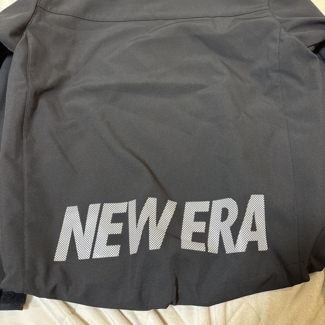 NEW ERA ニューエラ ジャケットブラック 防風 ストレッチ メンズ 美品