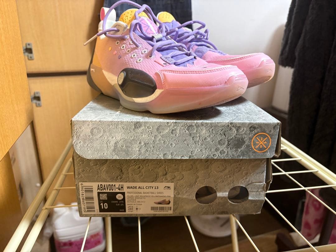 WADE ALL CITY 13 サイズ10 ピンク/パープル