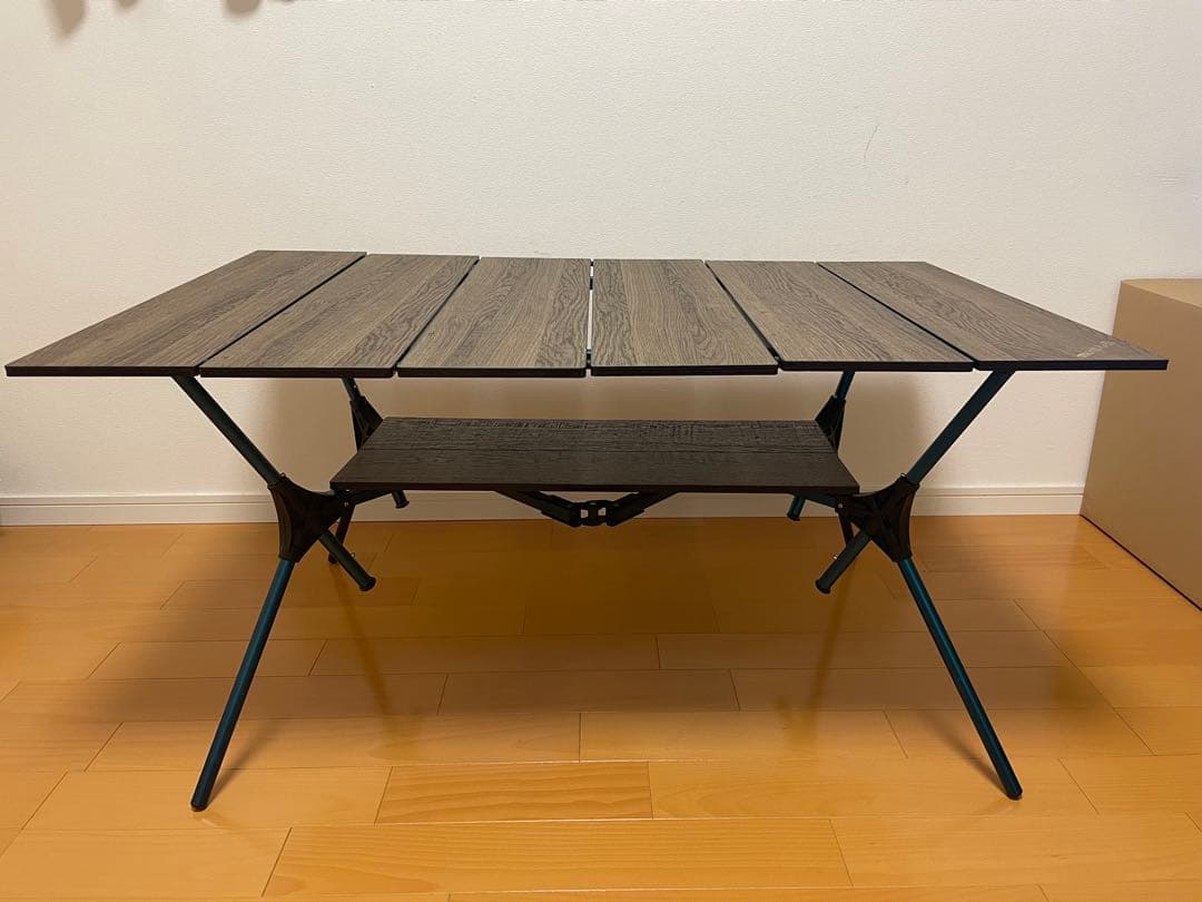 モンベル　マルチ フォールディング テーブル ワイド　下棚ボードセット　中古品