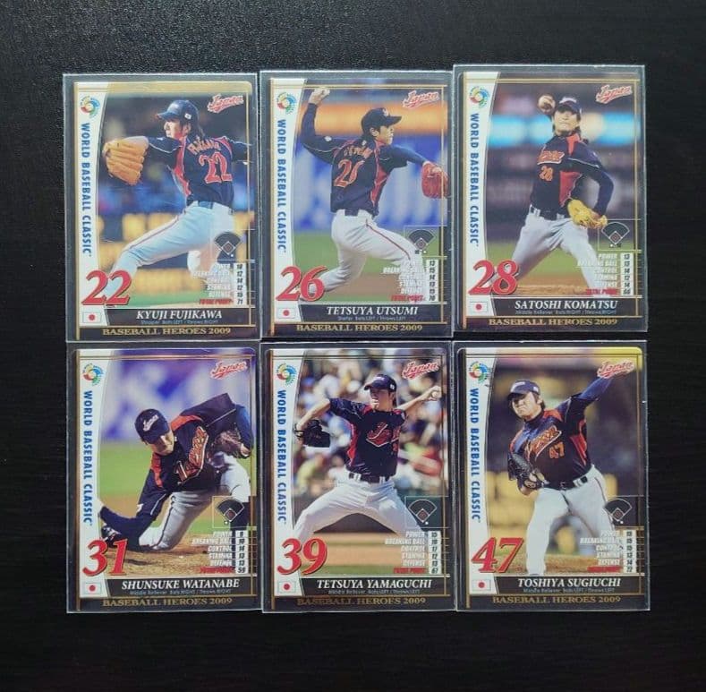 【最終価格】WBC日本代表フルコンプセット ベースボールヒーローズ　BBH