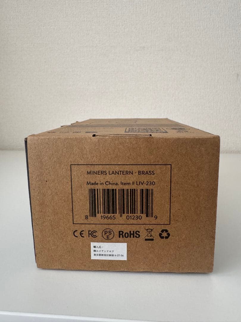 【新品　未使用】Barebones ベアボーンズ マイナーランタンLED