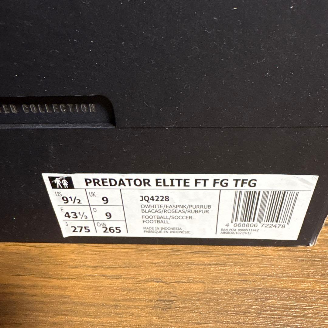 シューズ PREDATOR ELITE FT FG TFG 27.5