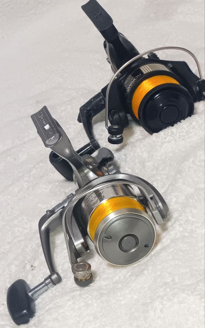 シマノナビ4000&ダイワアオリマチック4050リアドラグリールまとめて2台