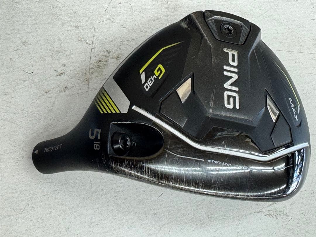PING G430 MAX ドライバー ５番18度 ヘッドのみとカバー付き