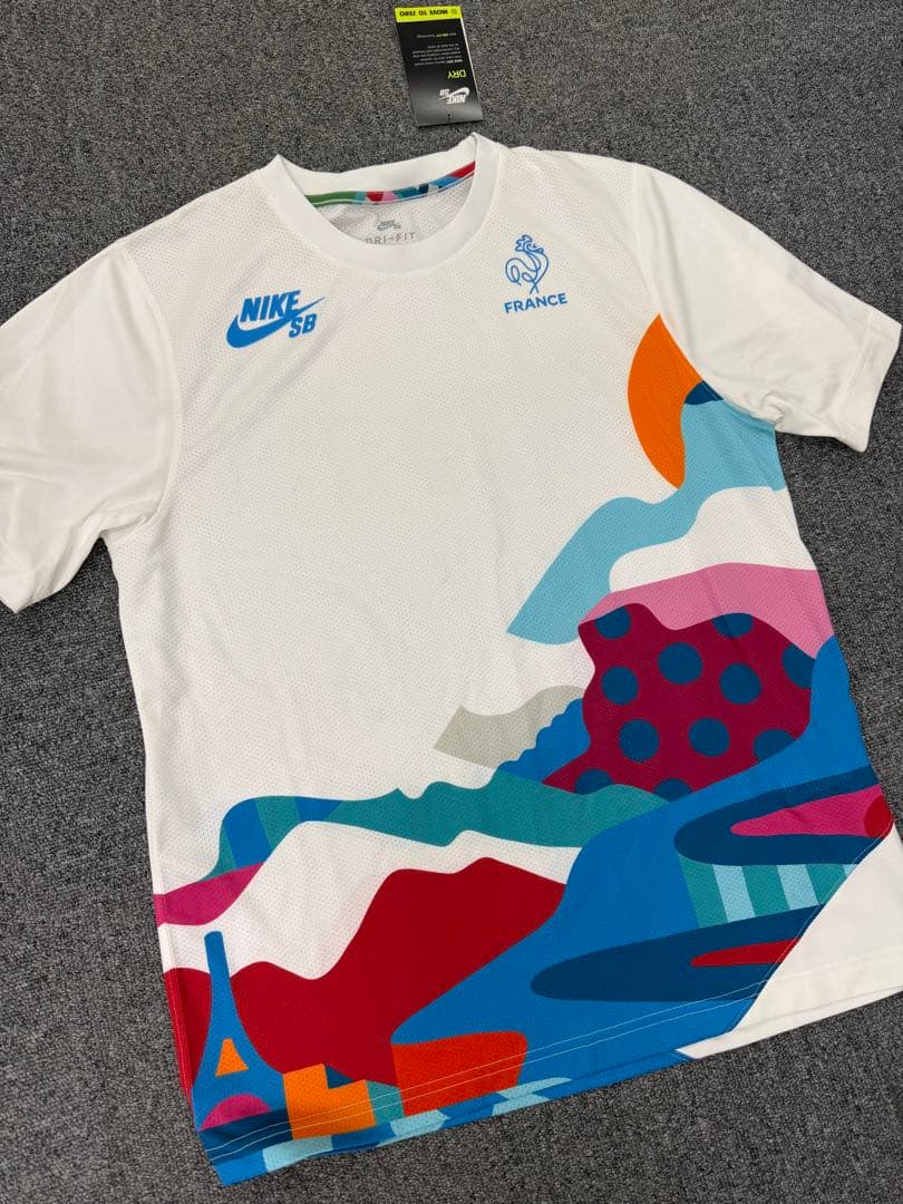 東京オリンピック　Nike SB Tシャツ フランス代表　スケボー　メンズS