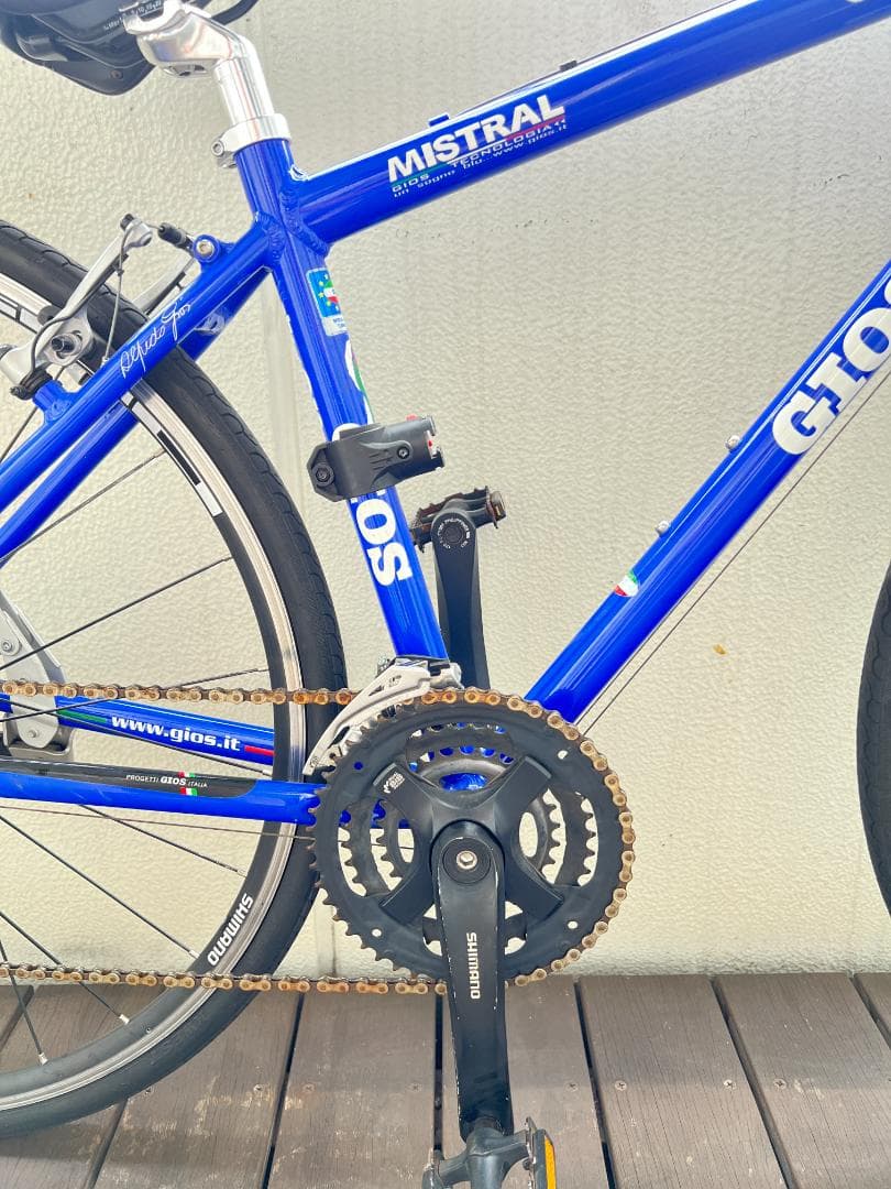 GIOS MISTRAL イタリアンデザインクロスバイク ２４段変速 引取専用