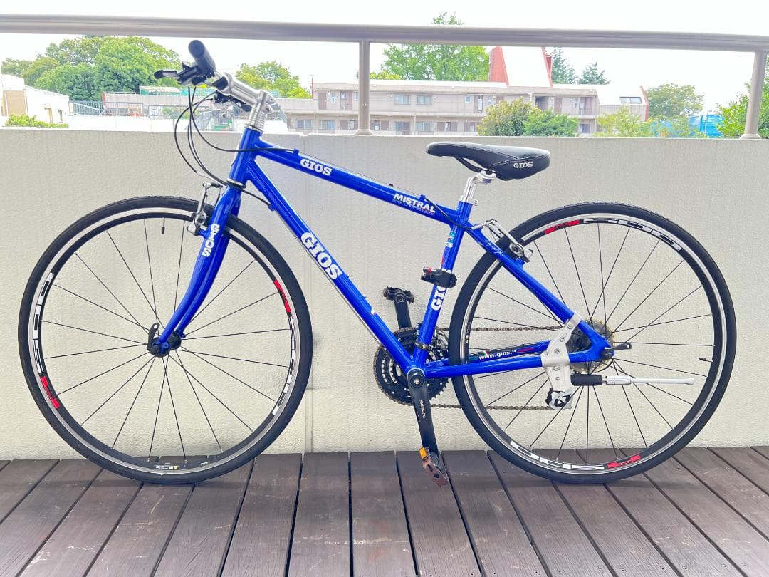 GIOS MISTRAL イタリアンデザインクロスバイク ２４段変速 引取専用