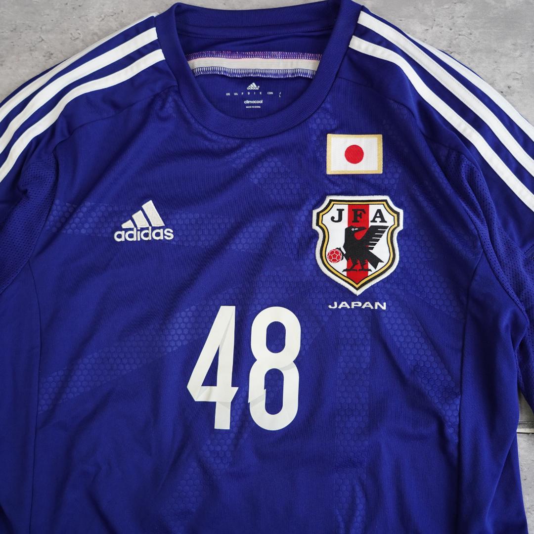 2014 adidas アディダス　日本代表　ユニフォーム　AKB48 川栄李奈