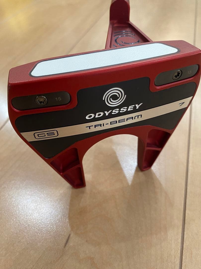 Odyssey オデッセイ　パター レッド　TRI-BEAM ７